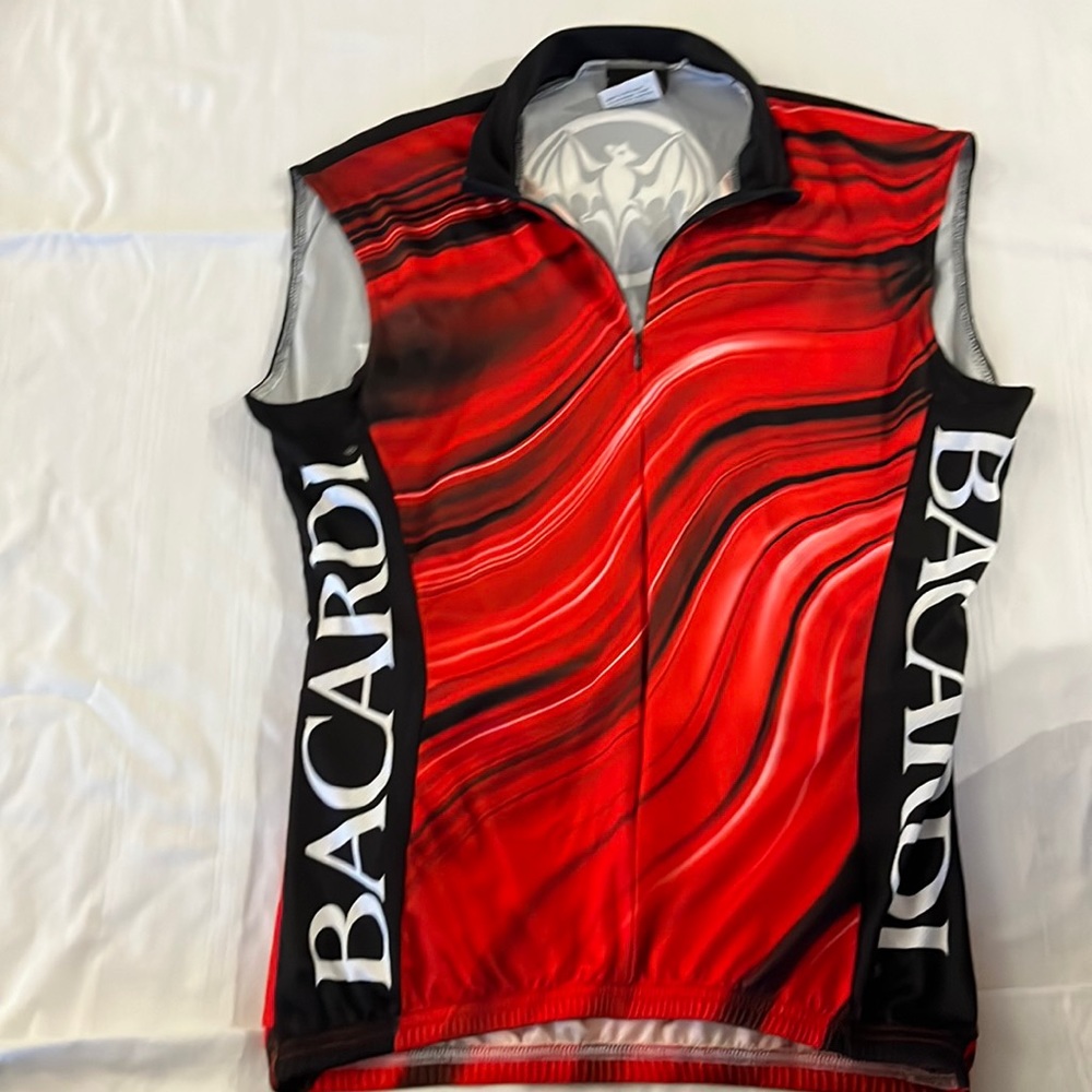 Bacardi womens bicycling shirt